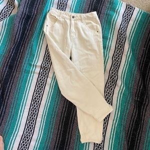 Pacsun Cream Jeans
